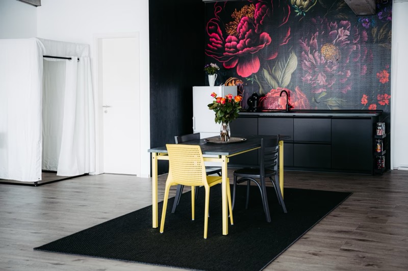 Fotostudio Karlsruhe mit Klimaanlage - Setup-Bereich für Content Creator und Social Media Videos